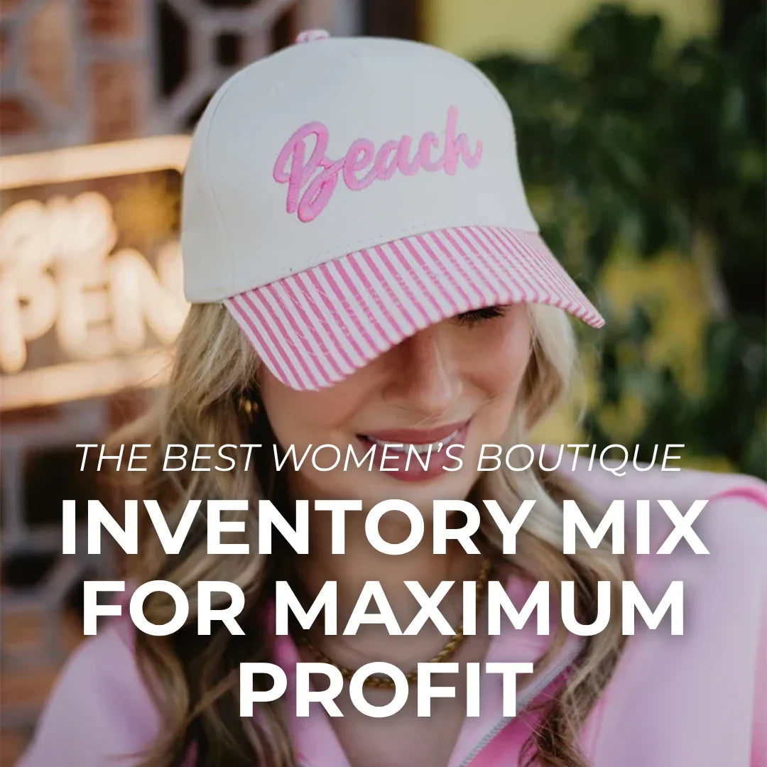 The Best Women’s Boutique Inventory Mix for Maximum Profit