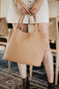 Camel Wholesale Woven Tote Bag