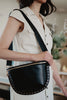Black Gold-Studded Wholesale Structured Crossbody