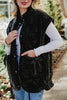 Charcoal Oversized Women's Quilted Wholesale Vest