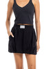 Black Wholesale Mini Bubble Skirt