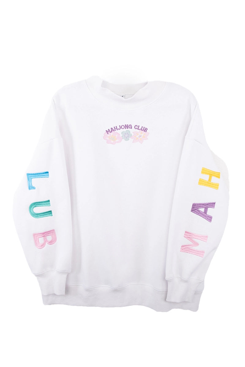 Mahjong Club Wholesale Women's Mockneck Top