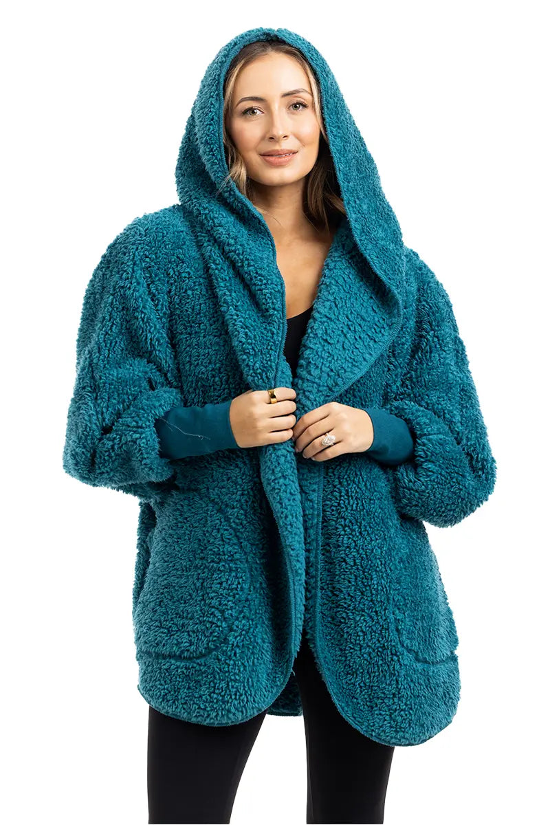 Colorful Lightweight Wholesale BODY WRAPS w/ Hoodie & Pockets