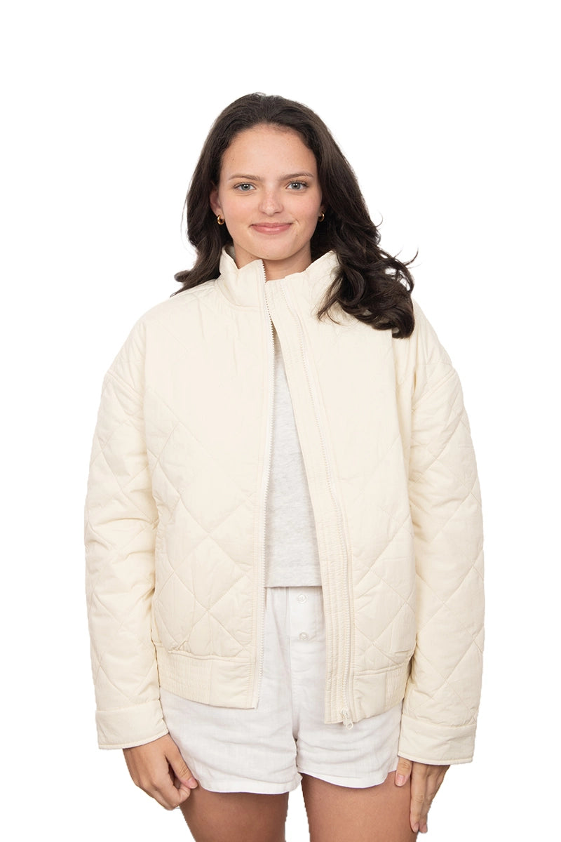 Off White Women's Diamond Quilted Jacket