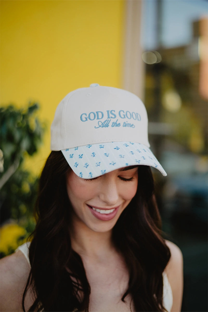 God Is Good All The Time Cap Wholesale Trucker Vintage