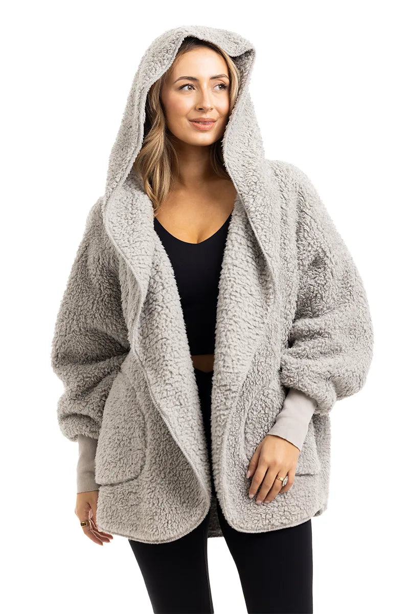 Sherpa Wholesale Body Wrap/Cardigan for Women Hoodie (7 colors)