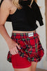 Royal Stewart Plaid Wholesale Mini Bubble Skirt