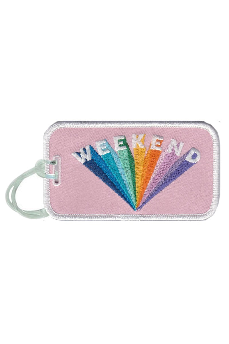 Weekend Rainbow Wholesale Luggage Tags