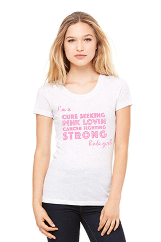 Cure Seeking Wholesale Pink Ribbon T-Shirts