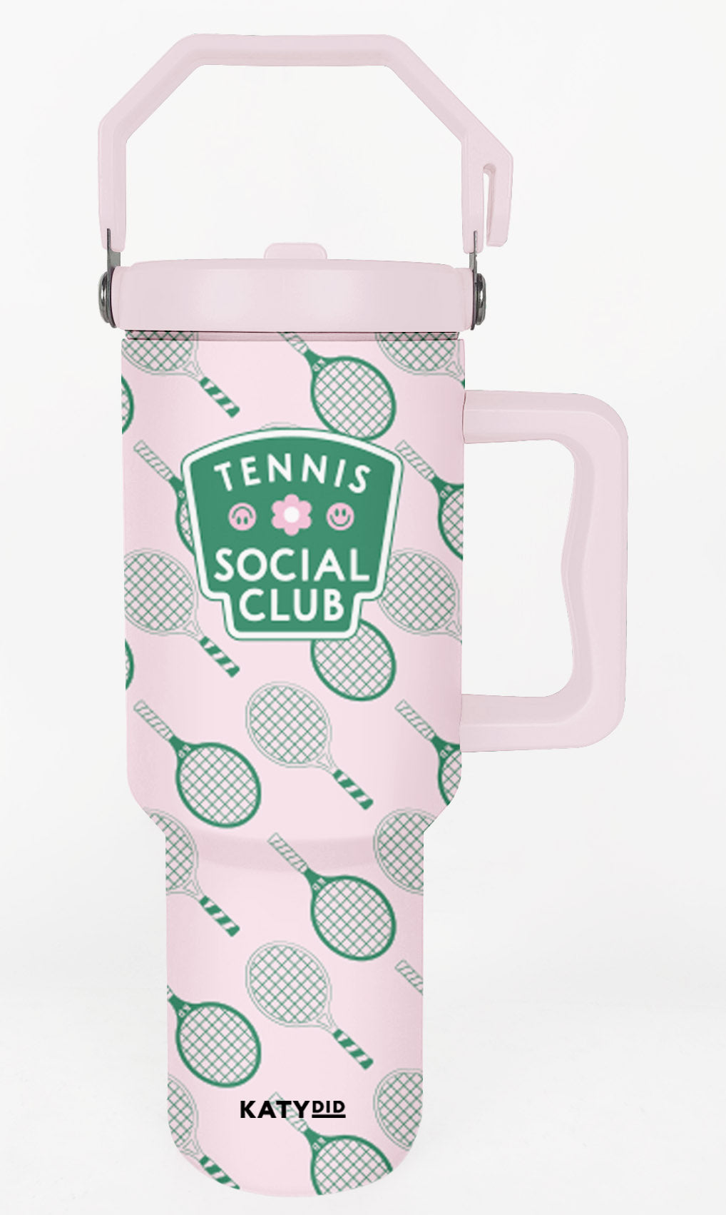 Tennis Social Club Wholesale 38 Oz Tumbler with Lid Handle