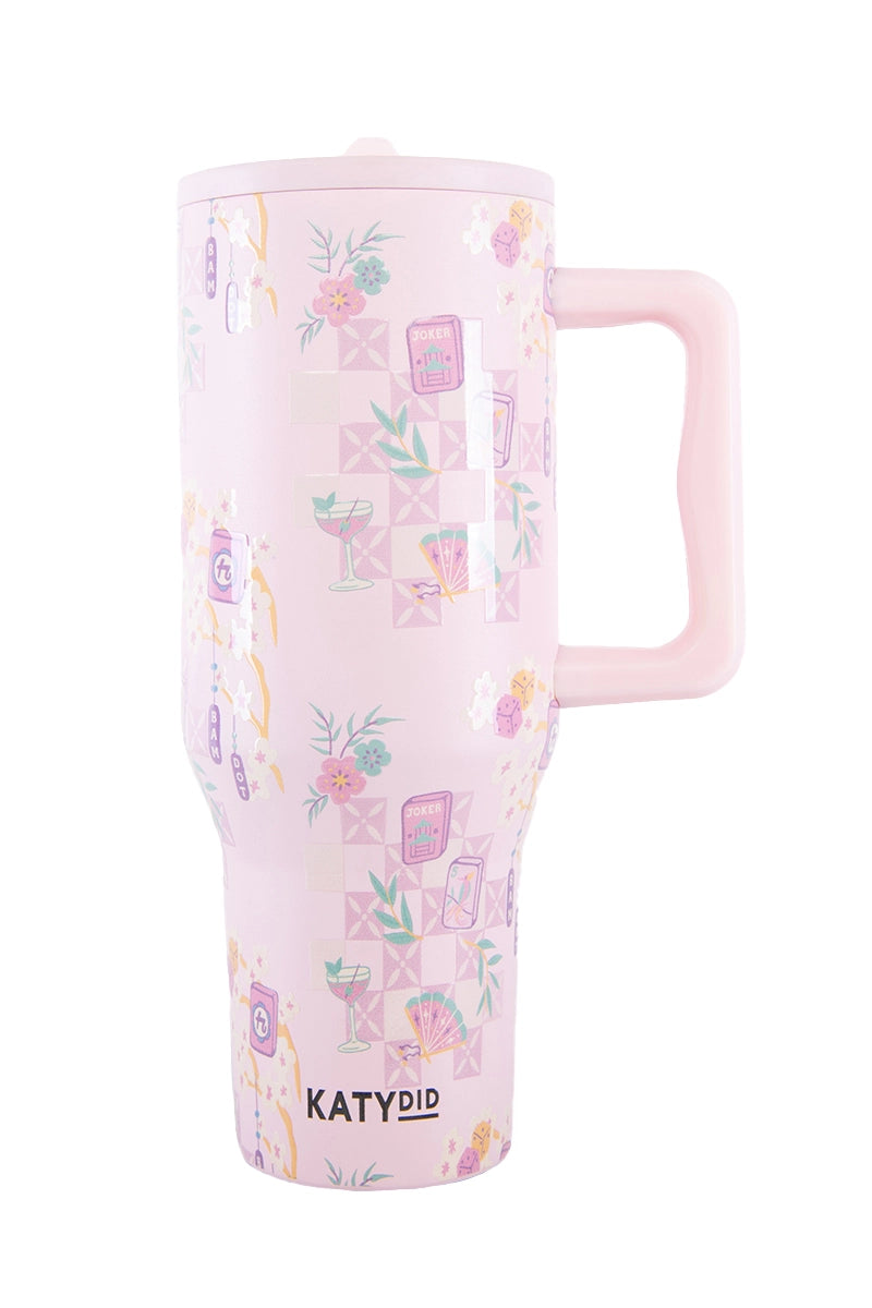 Mahjong Pieces Wholesale Flip Top Tumbler Gift Idea