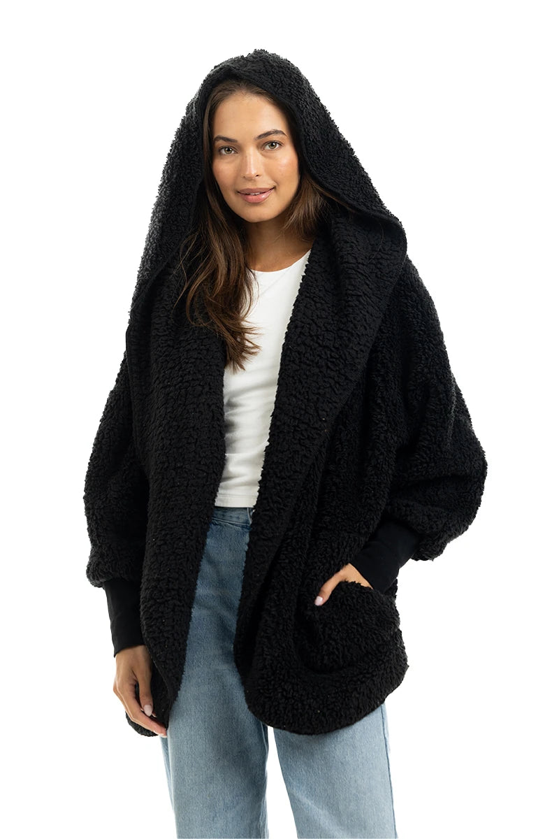 Sherpa Wholesale Body Wrap/Cardigan for Women Hoodie (7 colors)