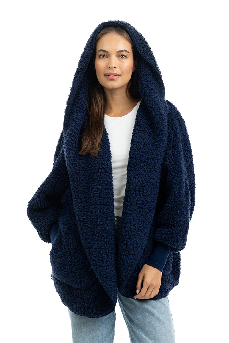 Colorful Lightweight Wholesale BODY WRAPS w/ Hoodie & Pockets