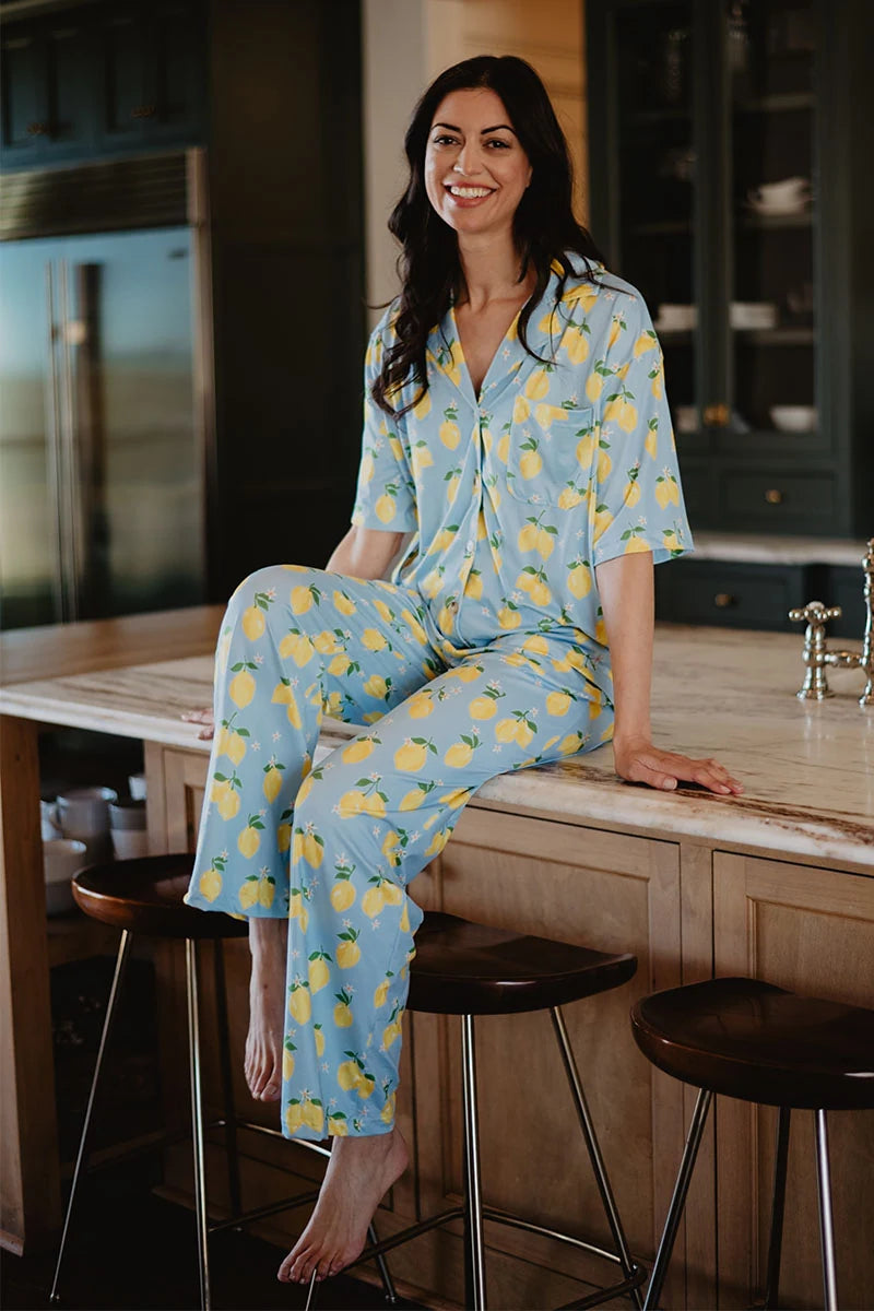 Zesty Lemons Wholesale Pajama Pants Set