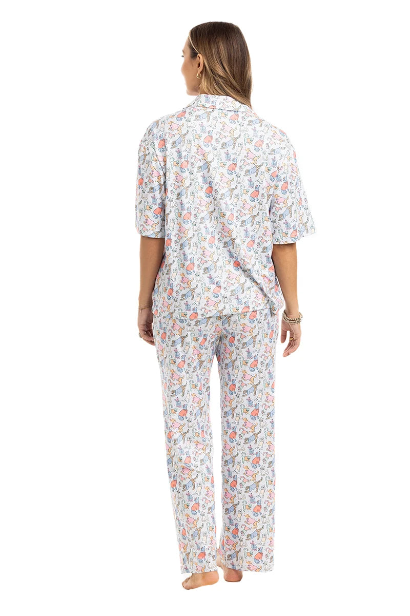 Women's Posh Pets Pajama Pants Set