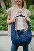 Blue Wholesale Suede Tote Bag