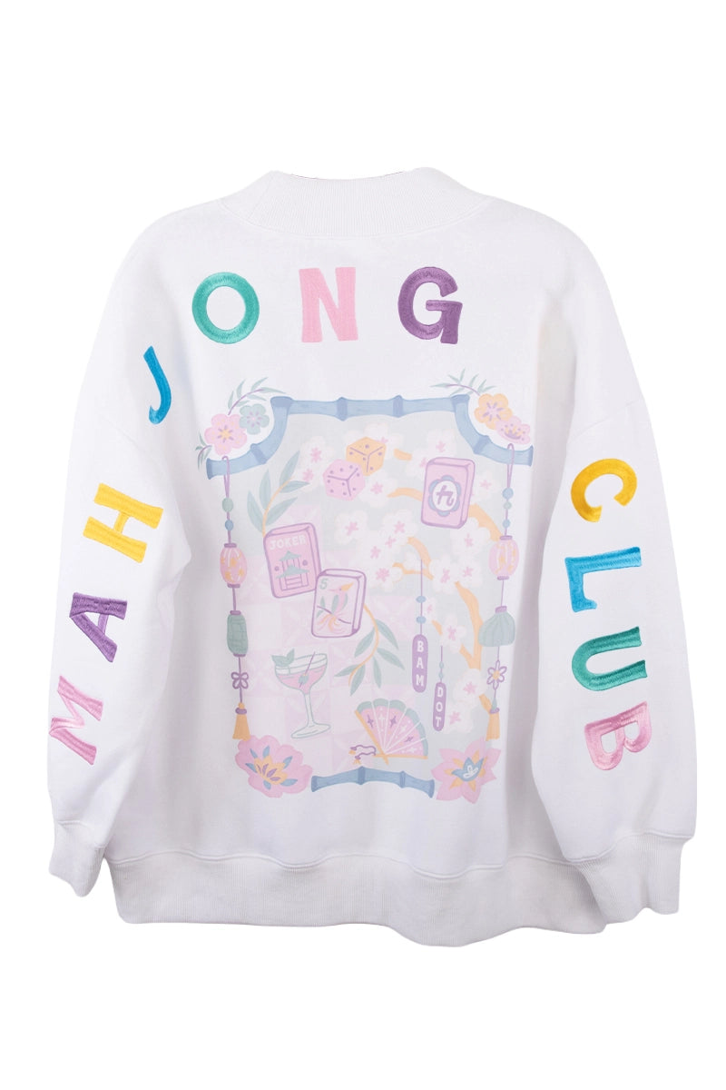 Mahjong Club Wholesale Women's Mockneck Top