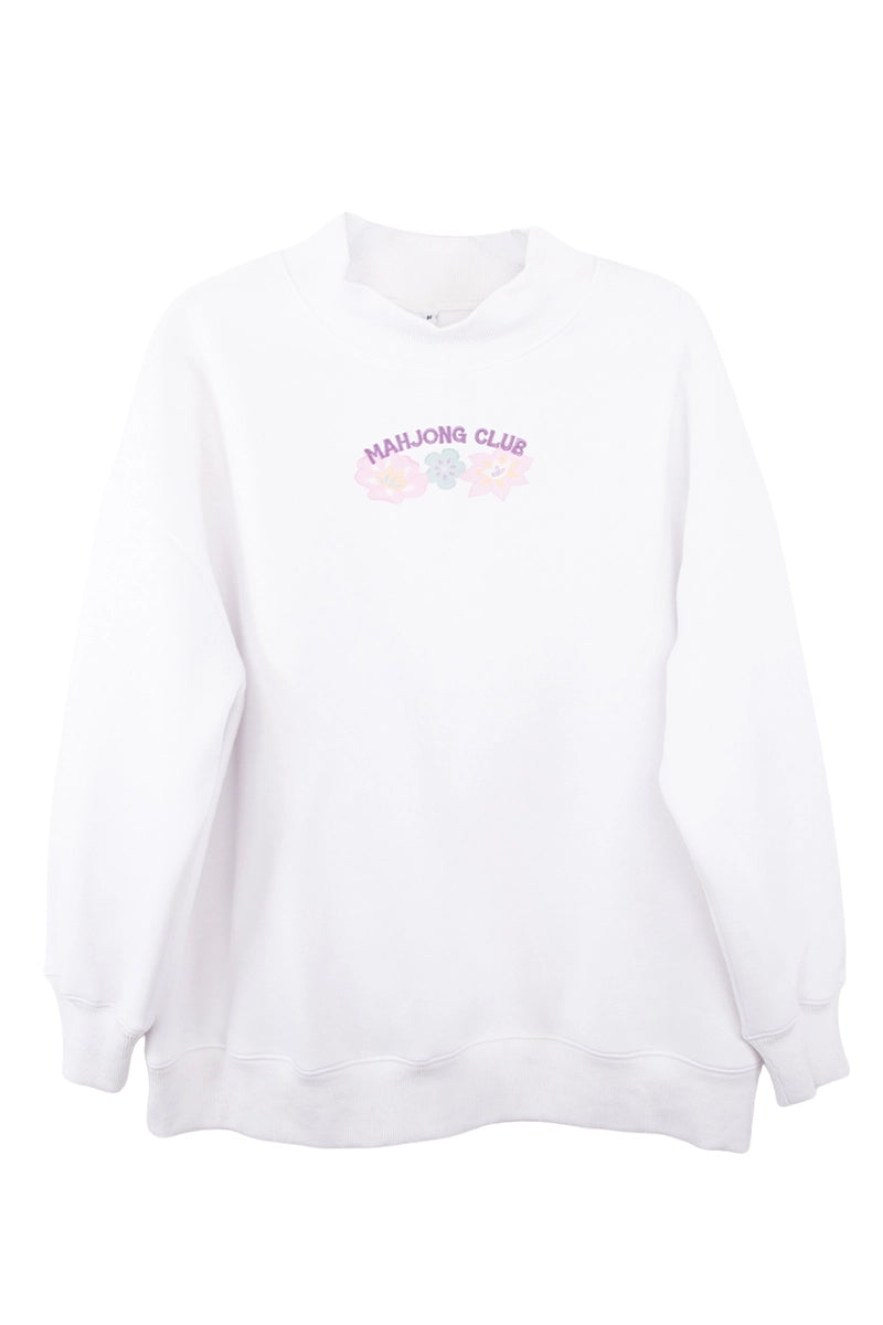 Mahjong Club Wholesale Women's Mockneck Top