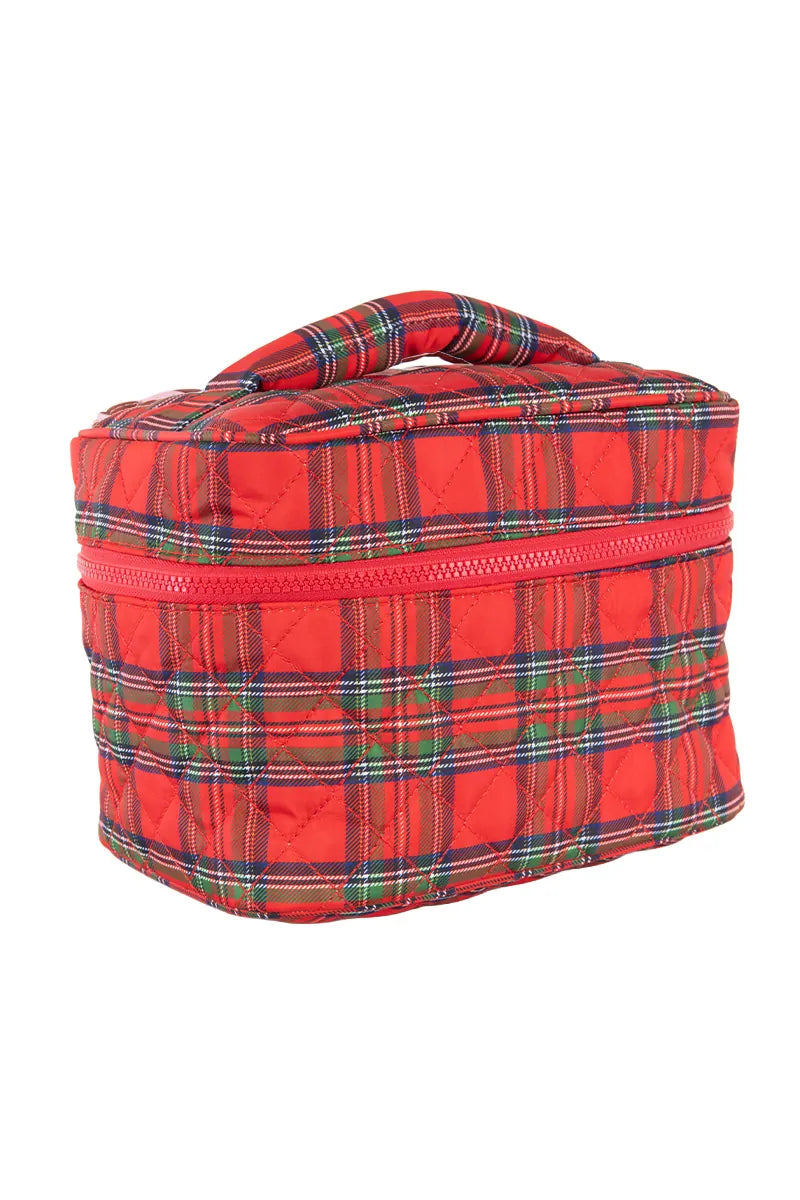 Royal Stewart Plaid Holiday Cosmetic Bag