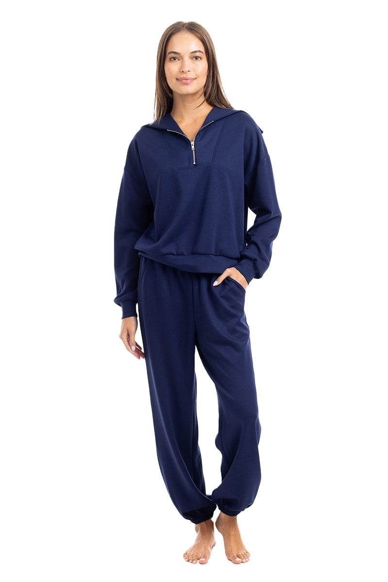 Classic Navy Wholesale Matching Pants Set