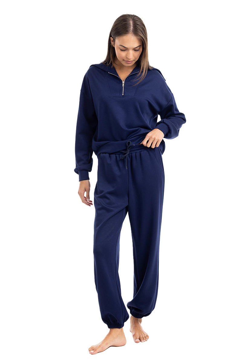 Classic Navy Wholesale Matching Pants Set
