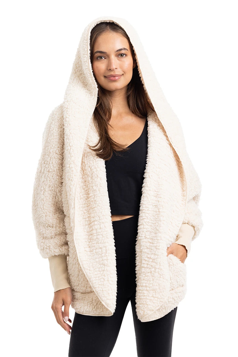 Sherpa Wholesale Body Wrap/Cardigan for Women Hoodie (7 colors)