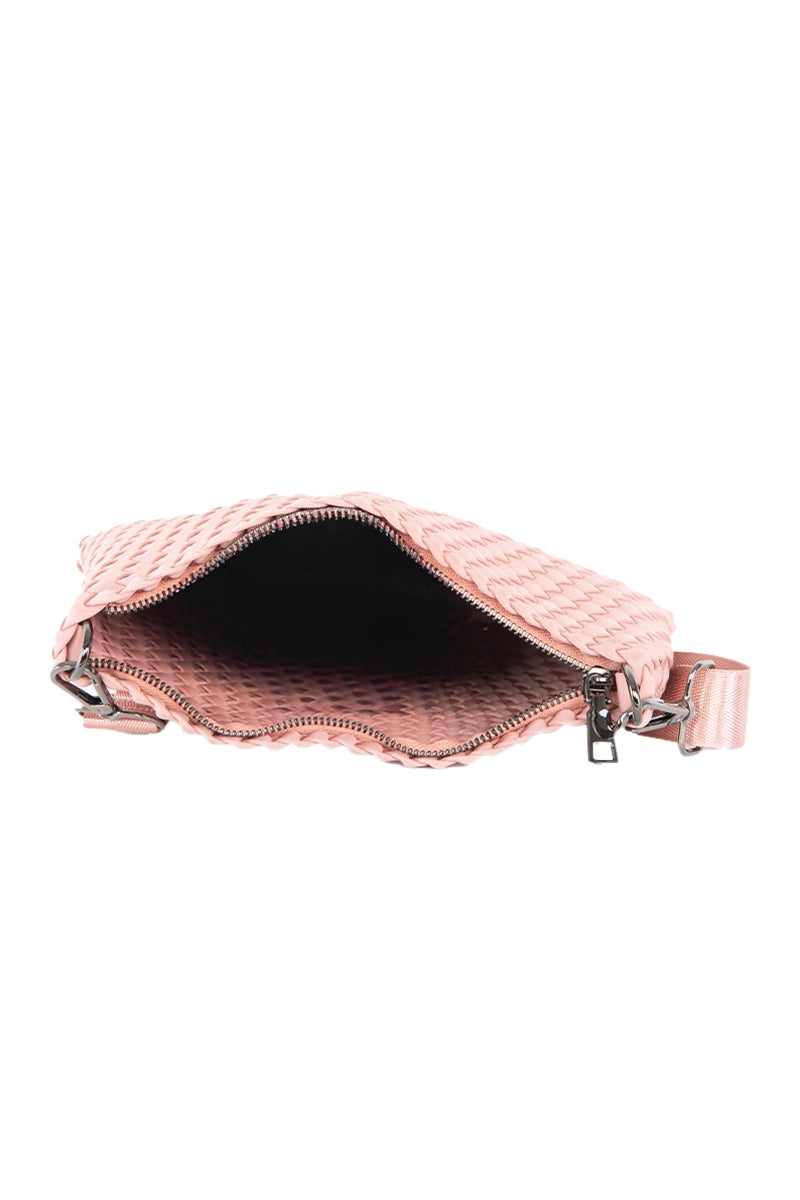 Blush Woven Wholesale Everywhere Crossbody