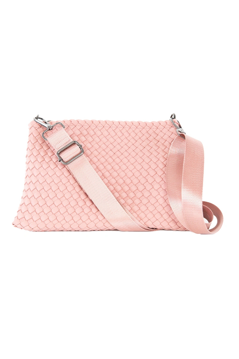 Blush Woven Wholesale Everywhere Crossbody