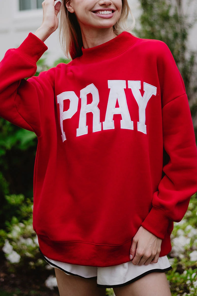 PRAY Mockneck Wholesale Pullover