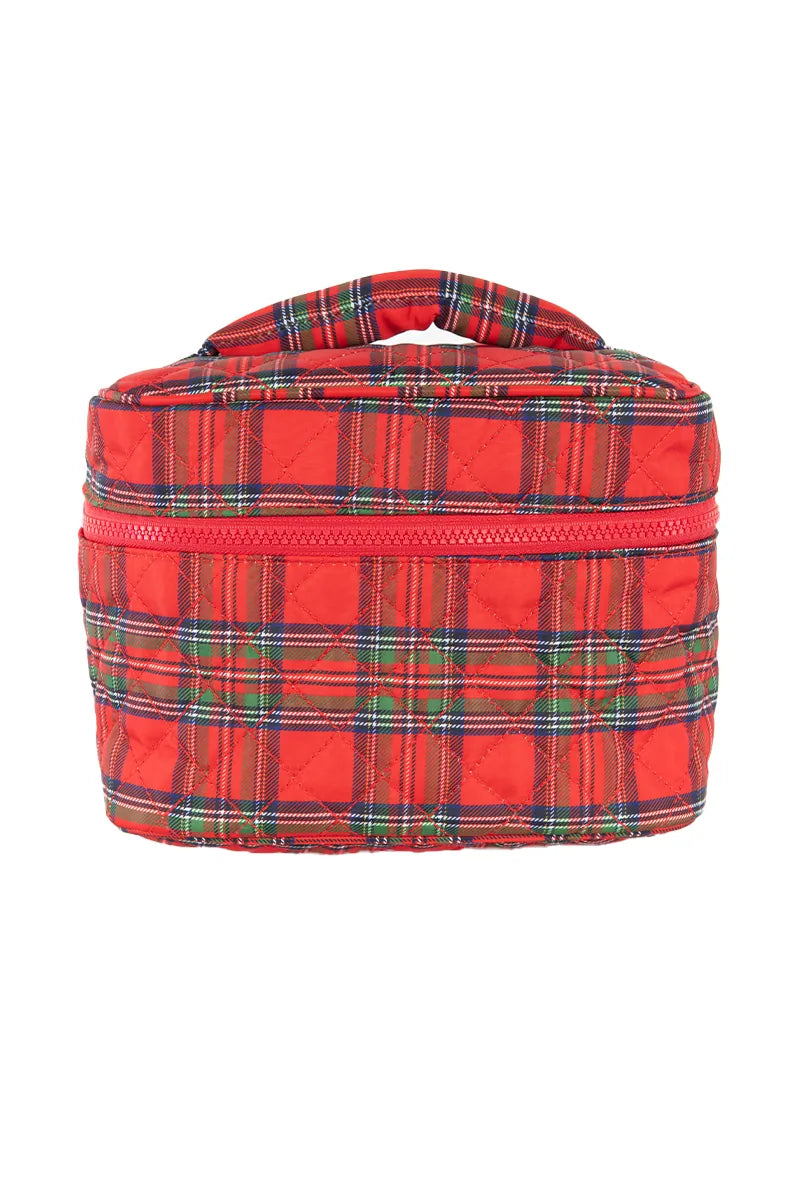 Royal Stewart Plaid Holiday Cosmetic Bag