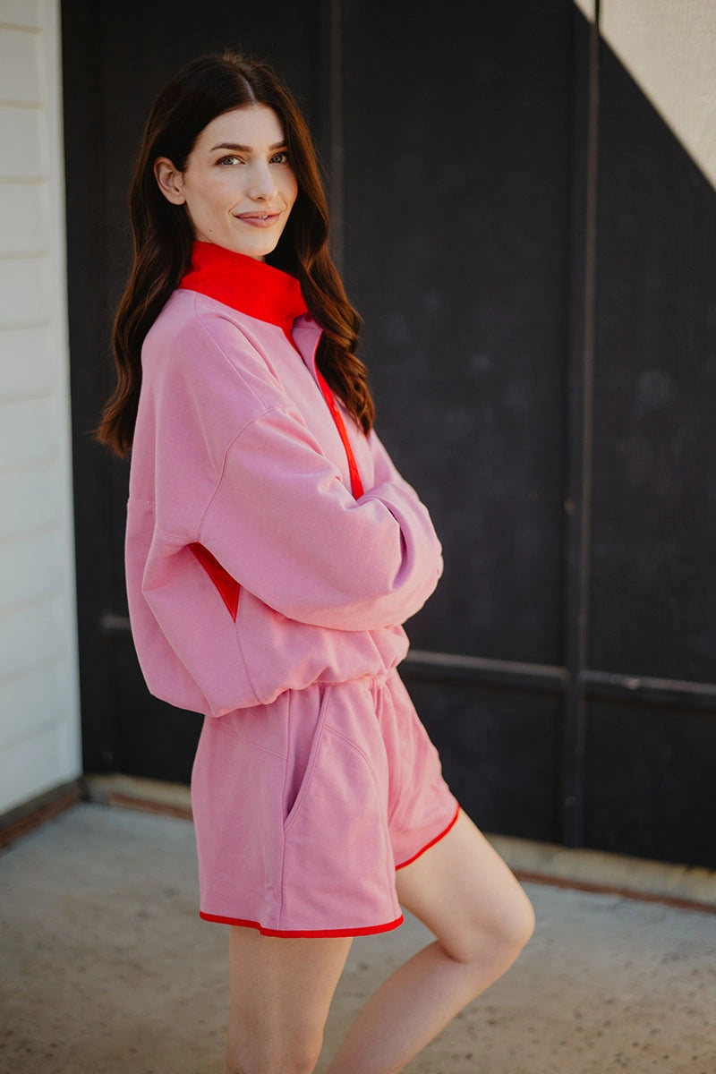 Pink & Orange Wholesale Quarter Snap Set