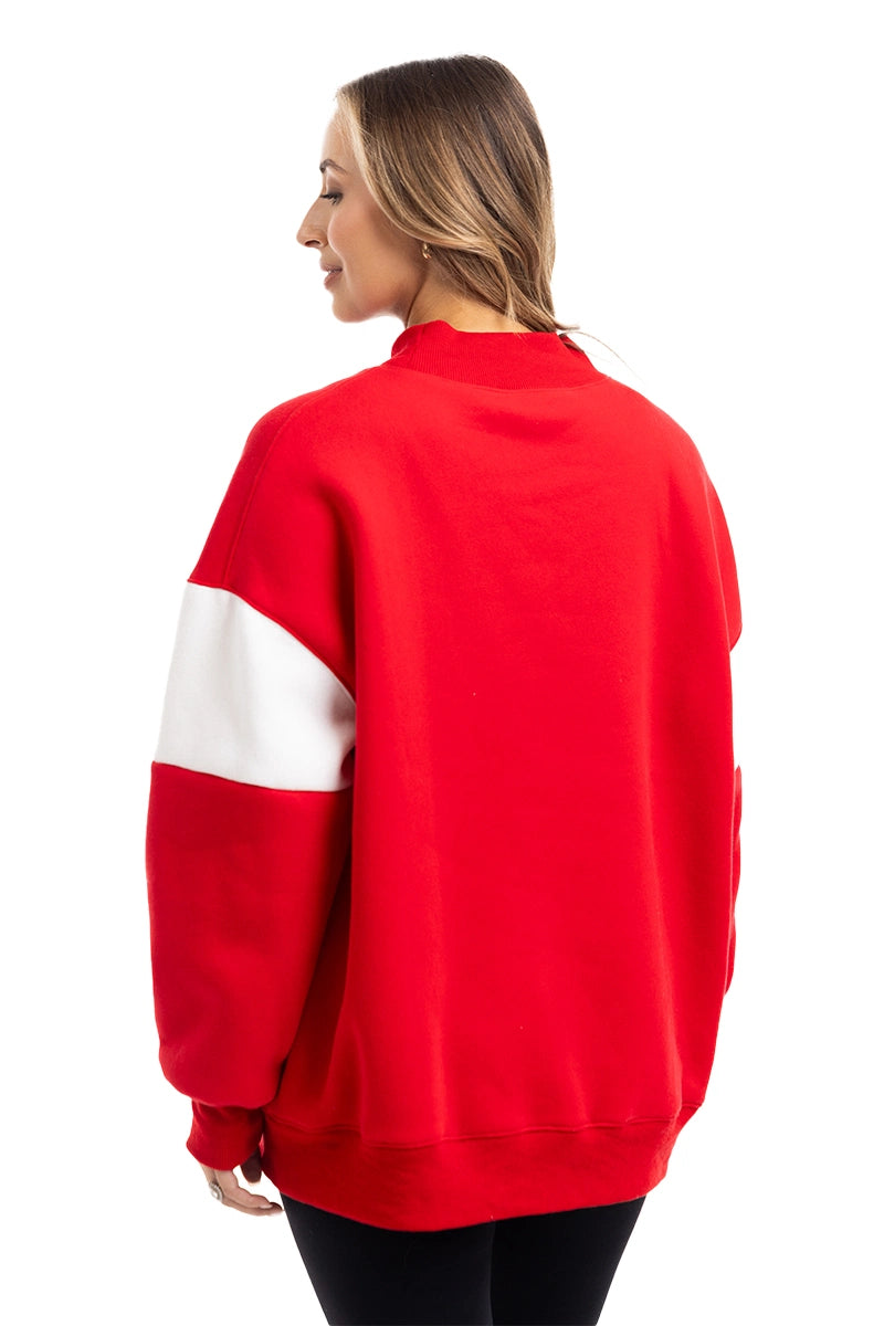 MERRY Mockneck Wholesale Sweatshirt