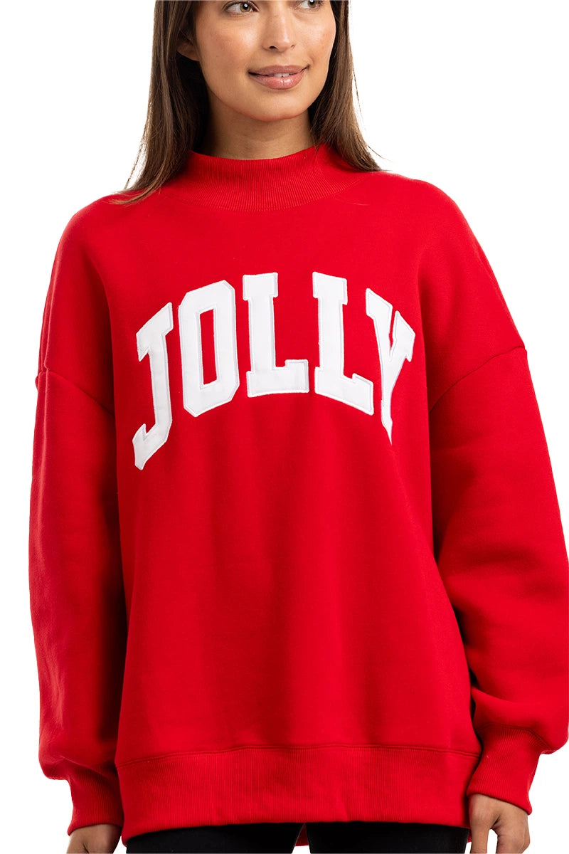 JOLLY Mockneck Wholesale Sweatshirt Women