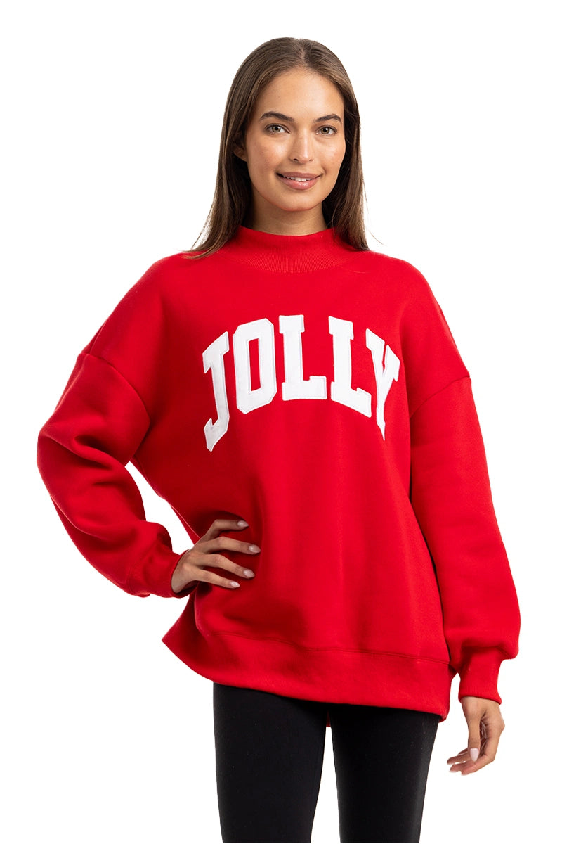 JOLLY Mockneck Wholesale Sweatshirt Women