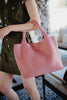 Blush Wholesale Woven Design Tote