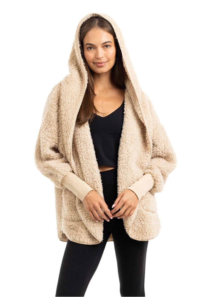 Sherpa Wholesale Body Wrap/Cardigan for Women Hoodie (7 colors)