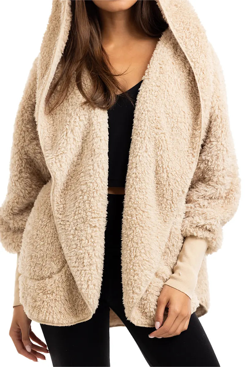 Sherpa Wholesale Body Wrap/Cardigan for Women Hoodie (7 colors)