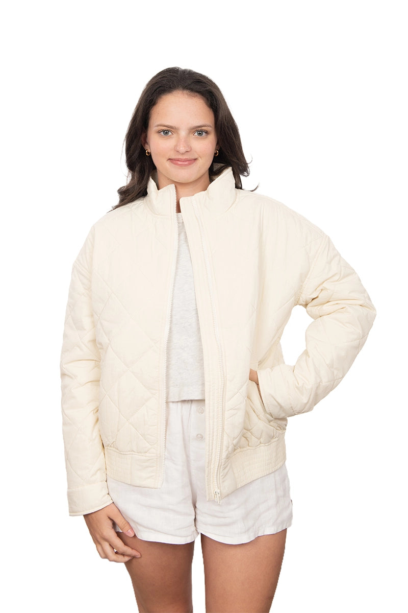 Off White Women's Diamond Quilted Jacket
