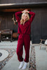 Wine Wholesale Pullover Two-Piece Set
