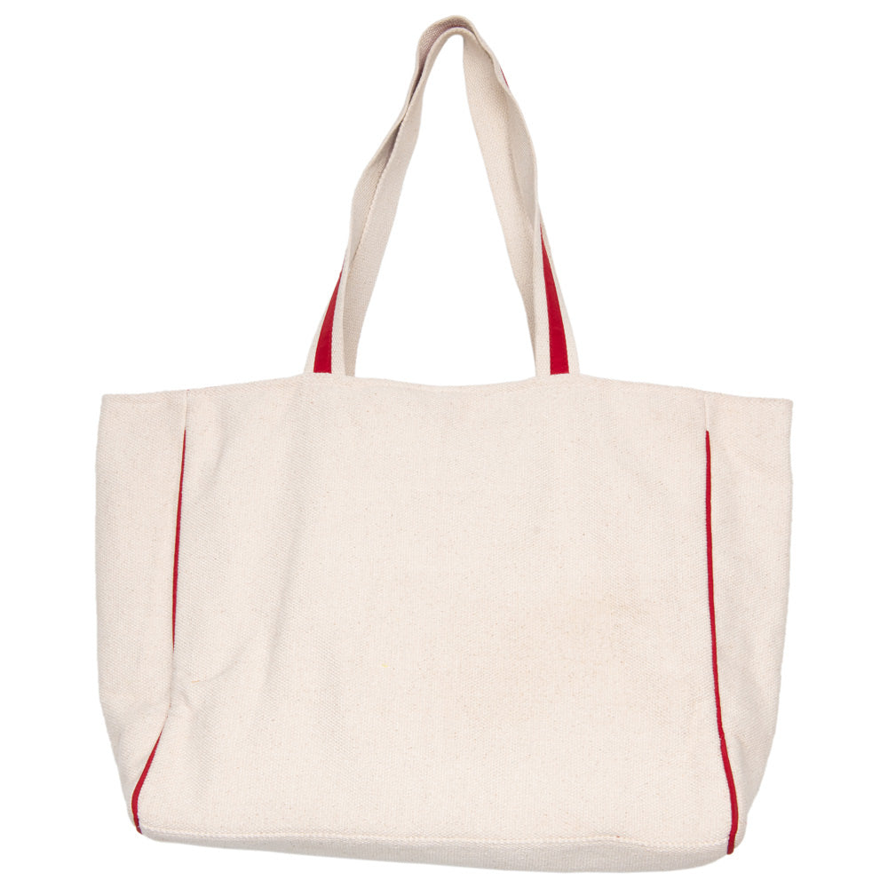 Beating Heart Chenille Wholesale Beach Tote Bag