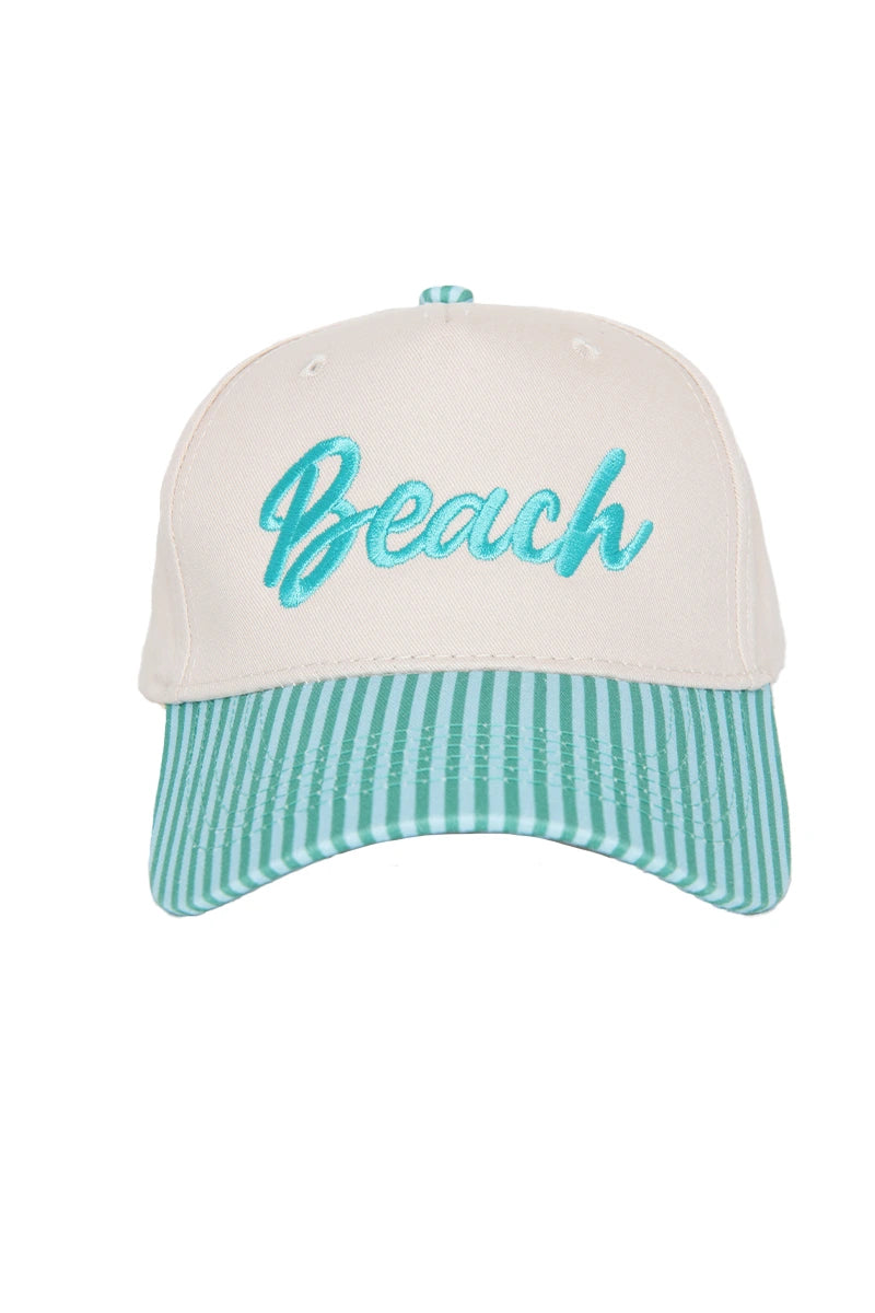 Beach Cursive Wholesale Vintage Trucker Caps