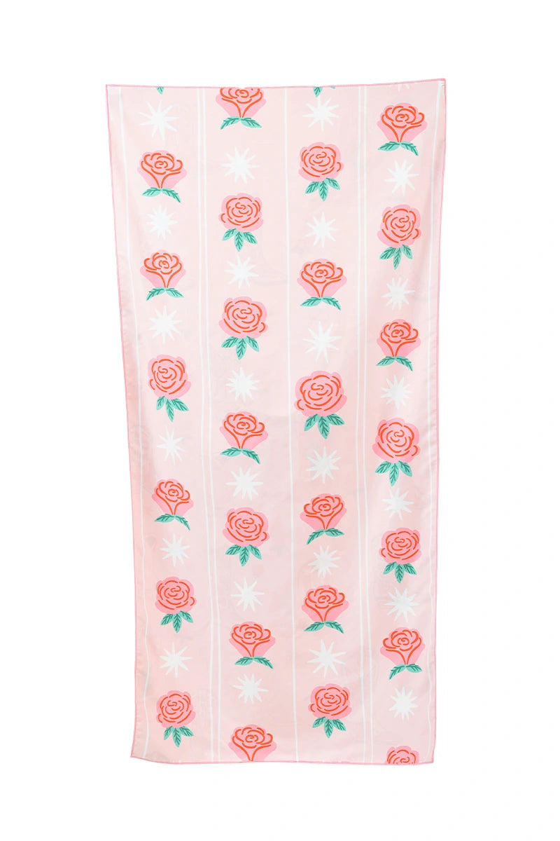 Boots and Flowers Wholesale Reversible Beach Towel