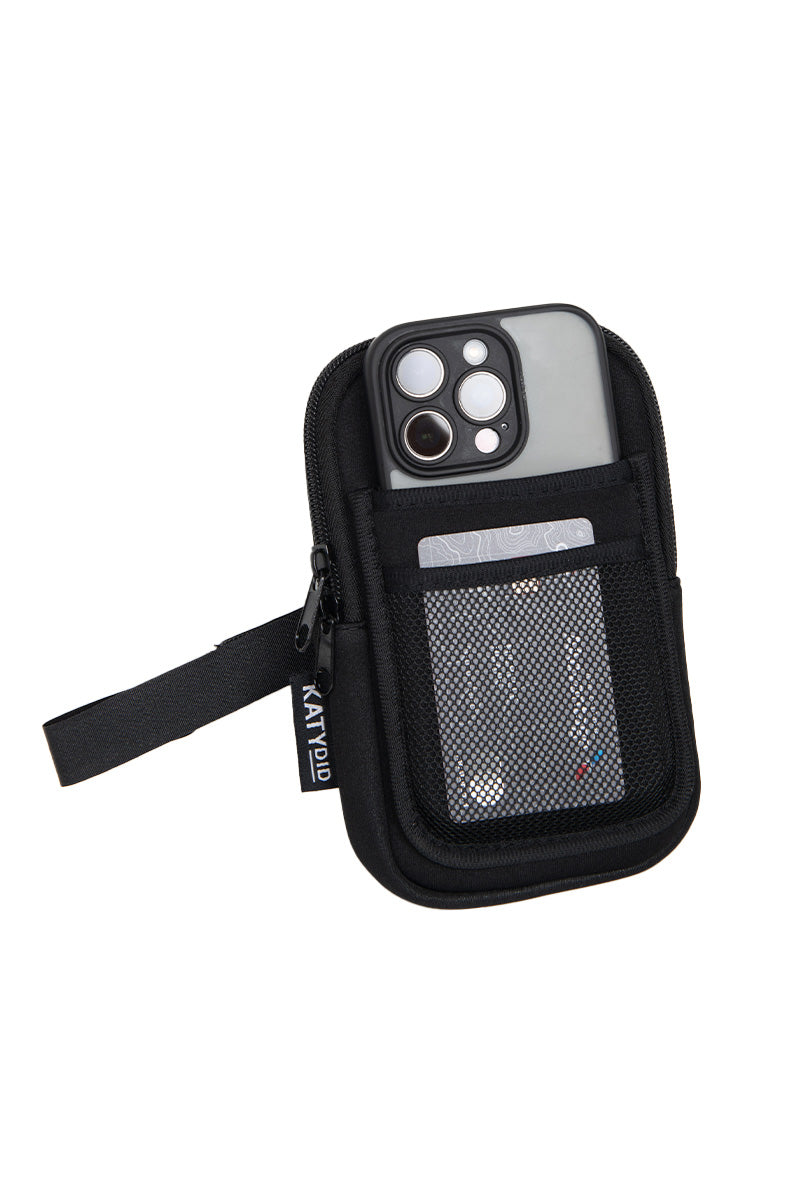 Black Wholesale Tumbler Phone Pouch
