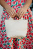 Cream Wholesale Woven Mini Bucket Bag
