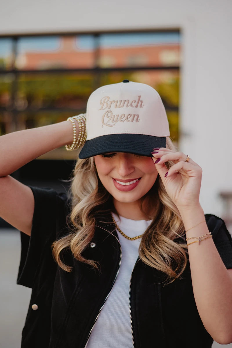 Brunch Queen Vintage Style Wholesale Trucker Hats
