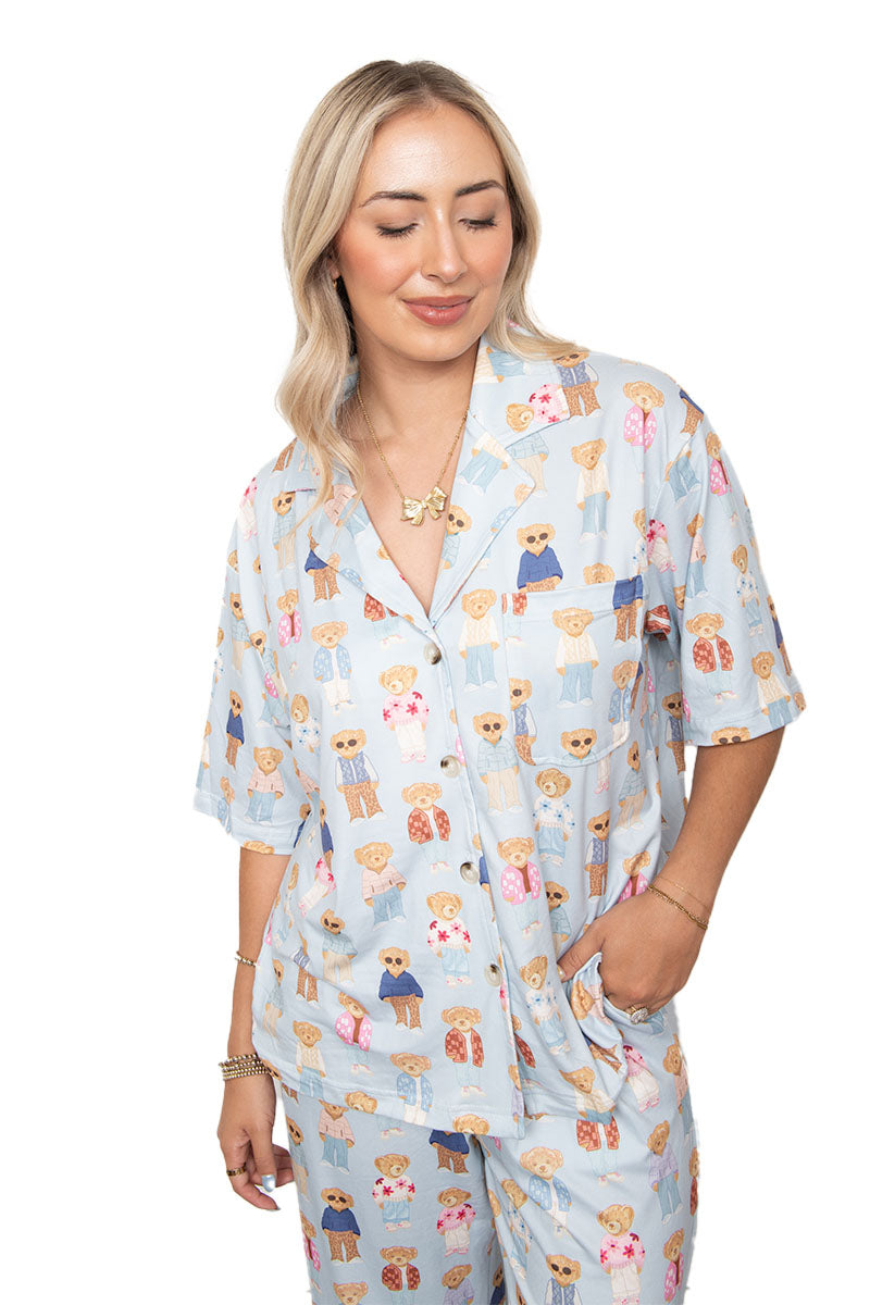 Teddy Bears Wholesale Pajama Pants Set