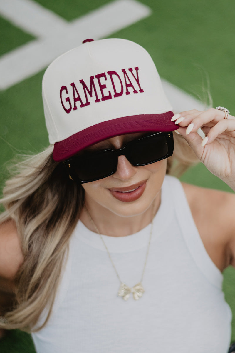 GAMEDAY Wholesale Two-Toned Vintage Hat