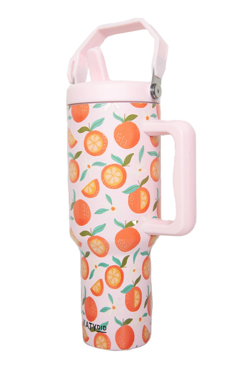 Sweet Orange Wholesale Stainless Steel Tumbler
