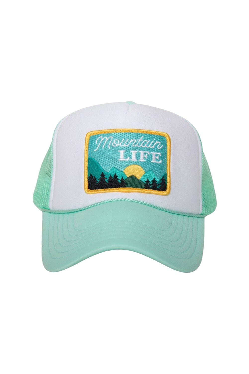 Mountain Life Patch Foam Wholesale Trucker Hat