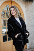 Black Sherpa Wholesale Jacket Women